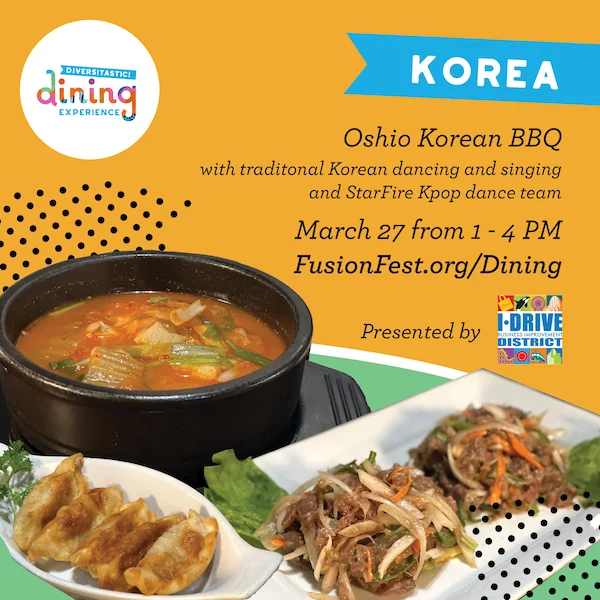 ¡FusionFest anuncia Corea Diversitastic! Experiencias gastronómicas!