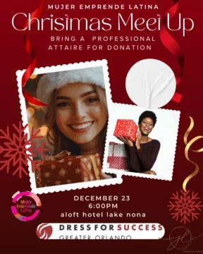 Mujer Emprende Latina crea iniciativa para brillar con gratitud en navidad