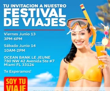 Anuncian Festival de Viajes para Ofertas de Verano