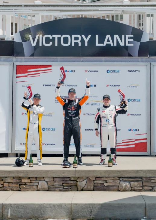  En la Carrera 1, Jimmy Llibre logró subir al podio con un impresionante P3.