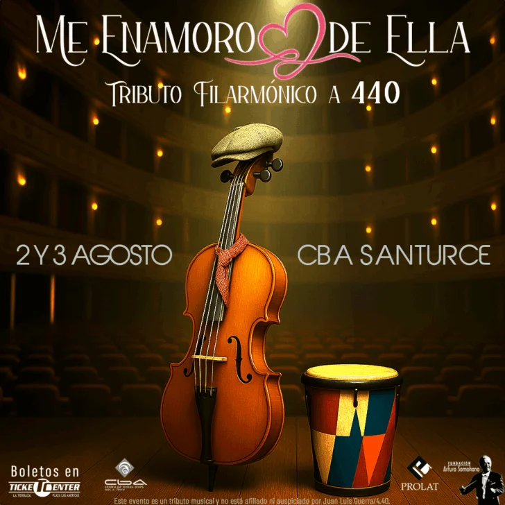 &#8220;Me enamoro de ella&#8221;: Tributo filarmónico a 440