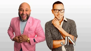Edwin “El Calvito” Reyes, junto a José “Toñito” Novoa