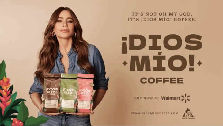 El café Dios Mío Coffee de Sofía Vergara sorprende a EE. UU.