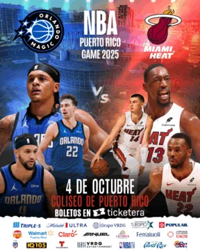 Miami Heat y Orlando Magic se enfrentarán el 4 de octubre en el Coliseo de Puerto Rico Miami Heat y Orlando Magic se enfrentarán el 4 de octubre en el Coliseo de Puerto Rico