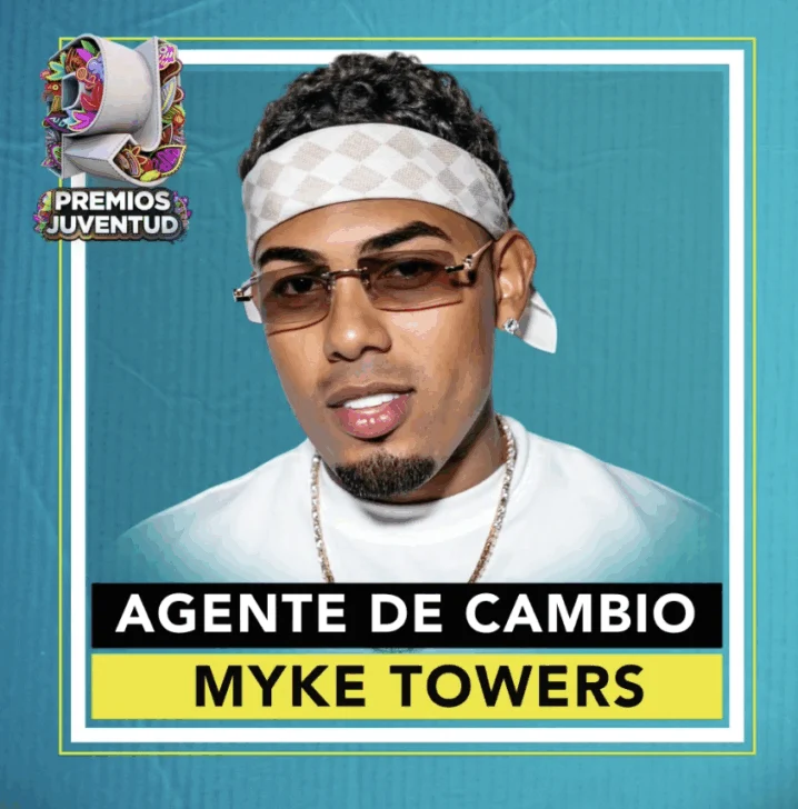 Myke Towers será reconocido como agente de cambio en Premiso Juventud 2025